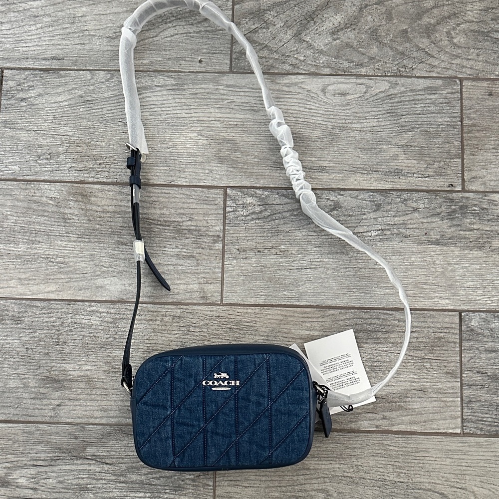 Coach Denim Blue Crossbody Bag